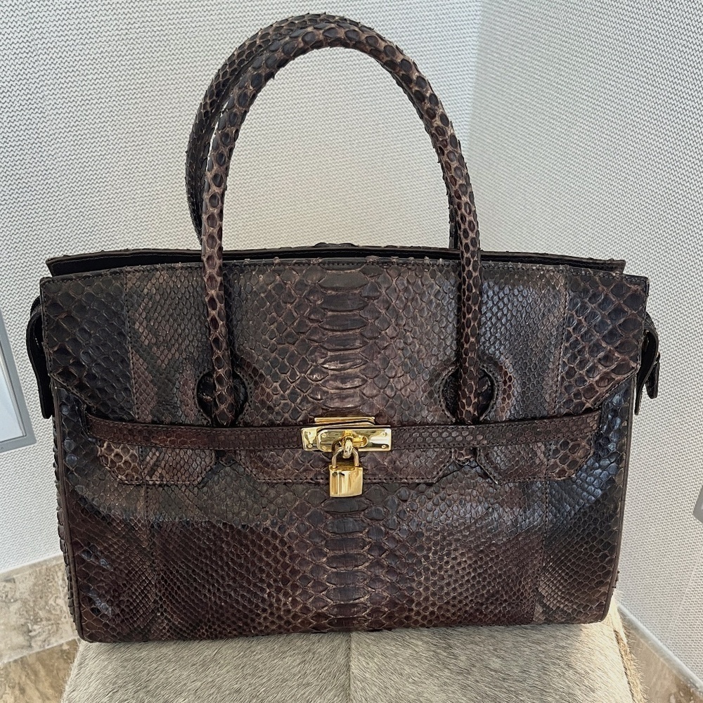 CASSINI FIRENZE JENNIFER TATTANELLI PHYTON HANDBAG